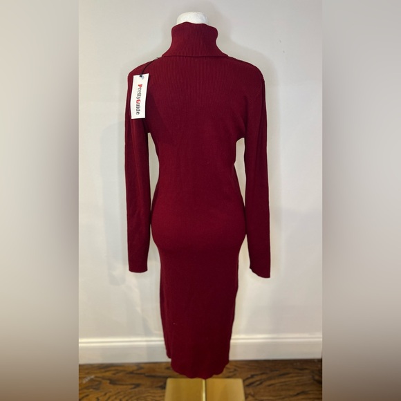 Turtleneck Sweater Dress - Picture 3 of 6